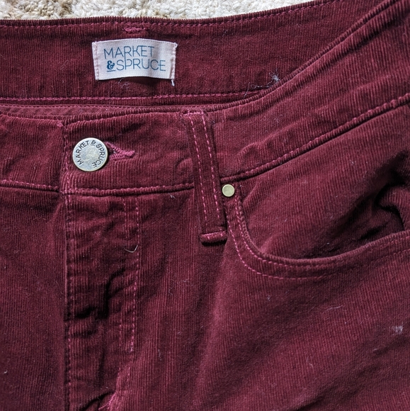 Market & Spruce corduroy mini skirt - Picture 3 of 4